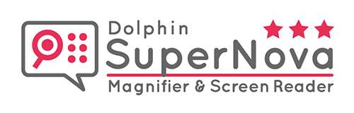 Dolphin SuperNova Magnifier and Screen Reader Logo