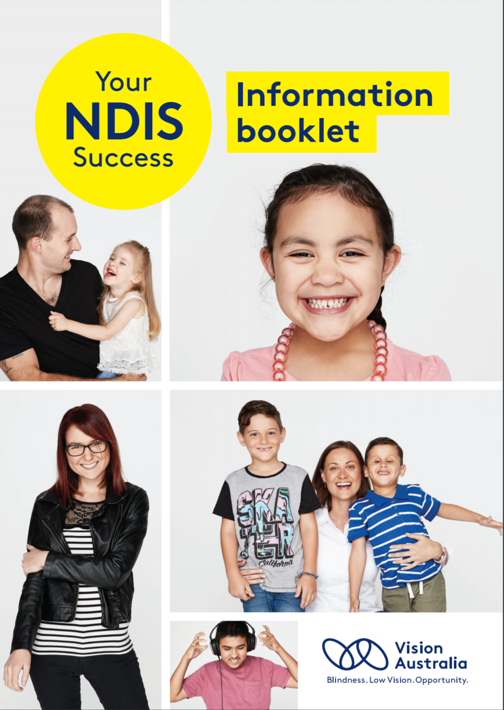 Front cover of the Your NDIS Success: Information booklet