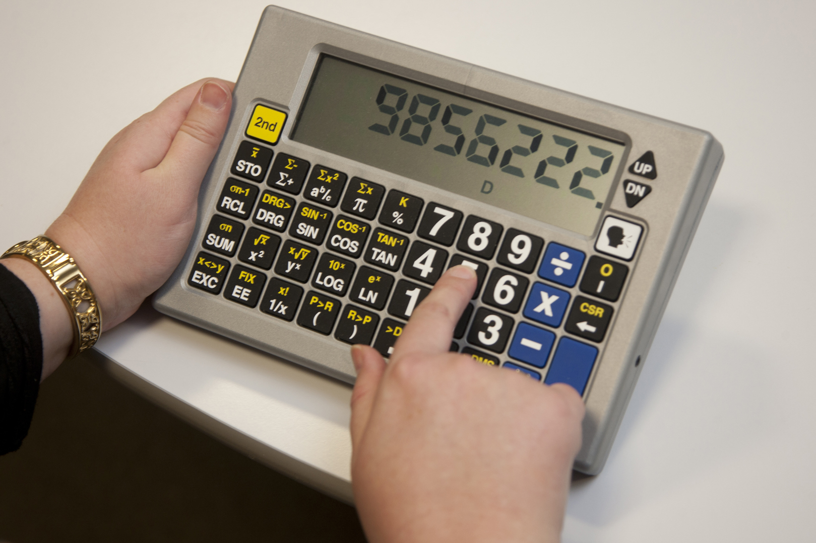 large print talking scientific calculator